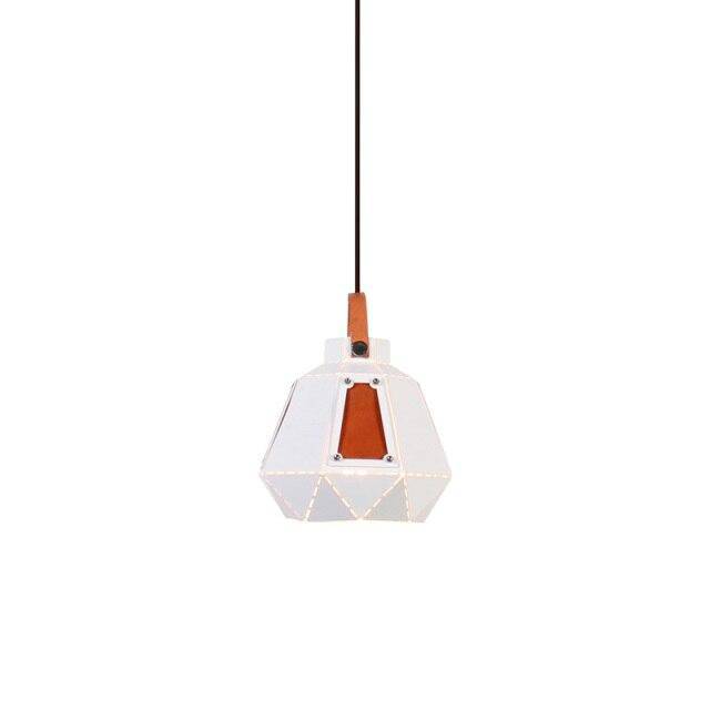 Suspension géométrique LED en métal fumé Light - vue 10 sur 15