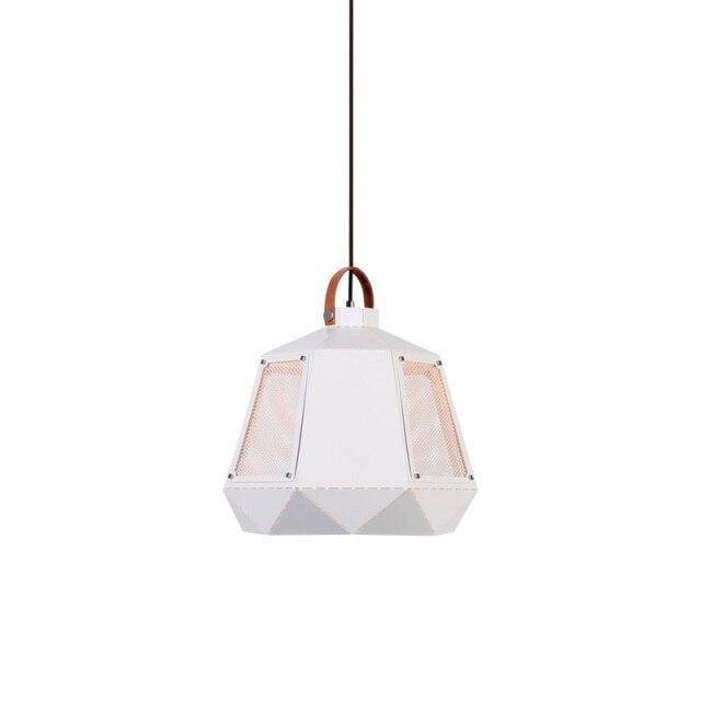 Suspension géométrique LED en métal fumé Light - vue 9 sur 15