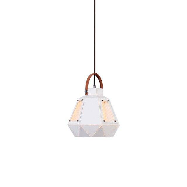 Suspension géométrique LED en métal fumé Light - vue 11 sur 15
