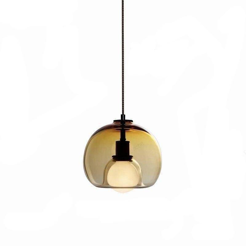 Suspension design LED en verre fumée Lights - vue 10 sur 10