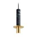Suspension design à LED en ciment terrazzo style Luxury