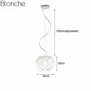 Suspension moderne à LED en verre style Cloud Light