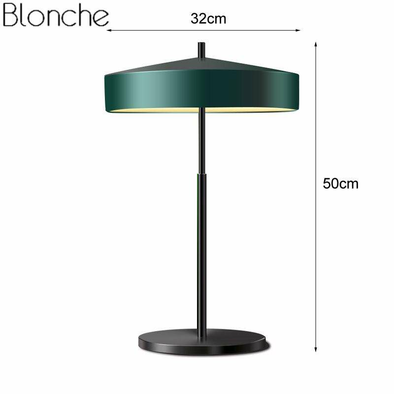 Lampe à poser LED design avec abat-jour en métal - vue 7 sur 9