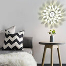 Applique murale design LED en métal style Sun Creative