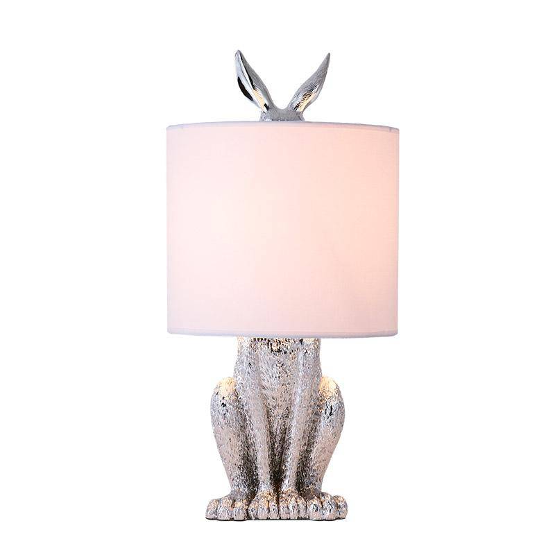 Lampe à poser design LED en résine style lapin Decor - vue 7 sur 7