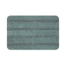 Tapis de bain rectangulaire coloré en microfibres Absory