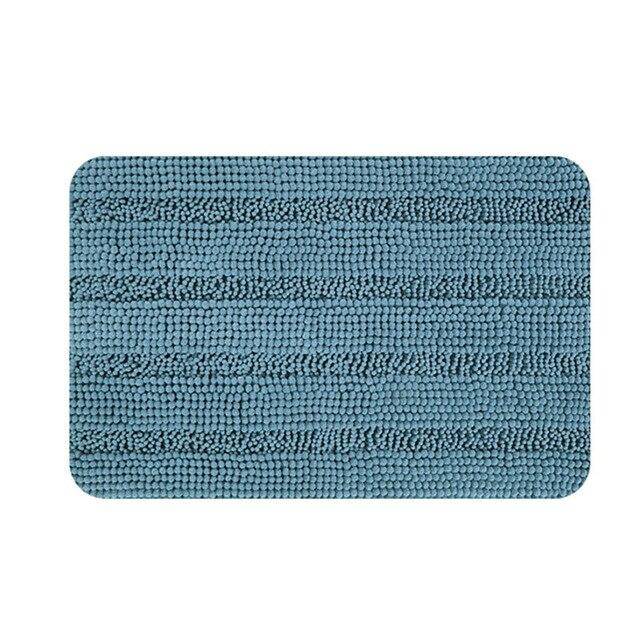 Tapis de bain rectangulaire coloré en microfibres Absory - vue 6 sur 12