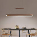 Lustre design moderne LED arrondi en métal doré ou marron Lofty