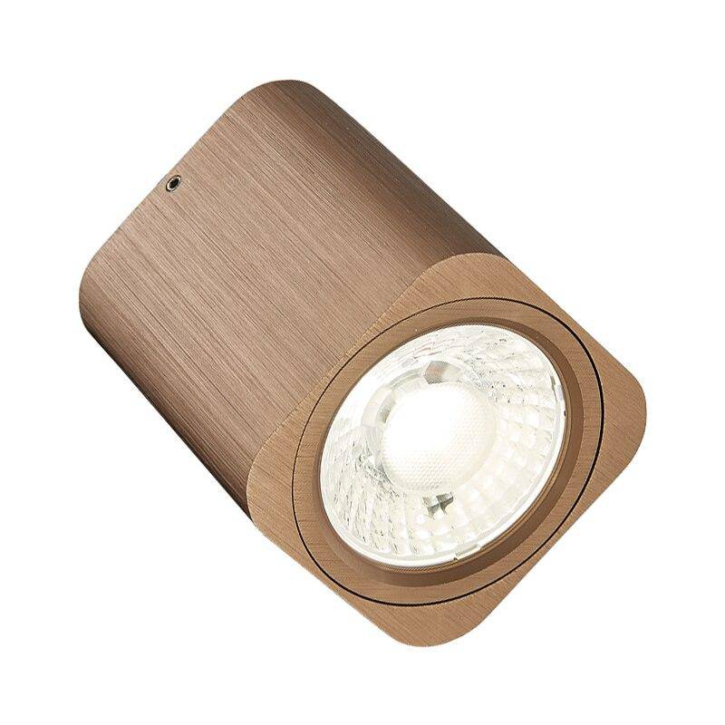 Spot design à LED cubique en métal coloré Light Hall - vue 9 sur 10