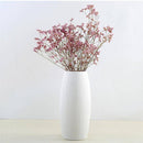 Vase en céramique design blanc minimaliste