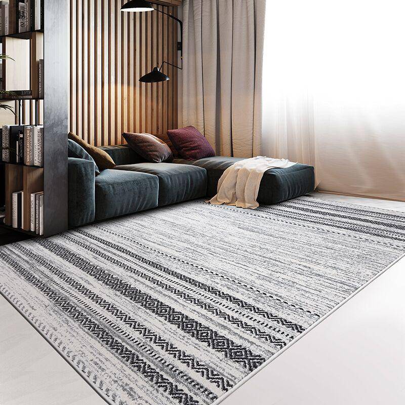 Tapis rectangle aux motifs style berbère - vue 5 sur 5