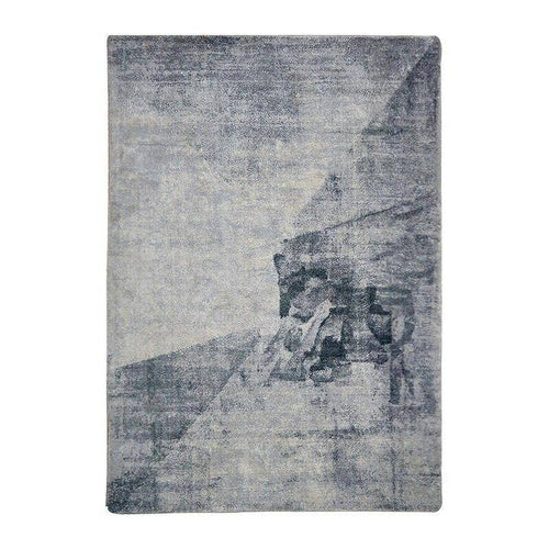 Tapis rectangle moderne style shaggy