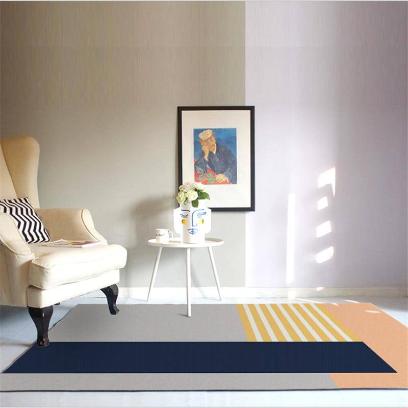 Tapis moderne rectangle au style géométrique Mats A - vue 3 sur 2