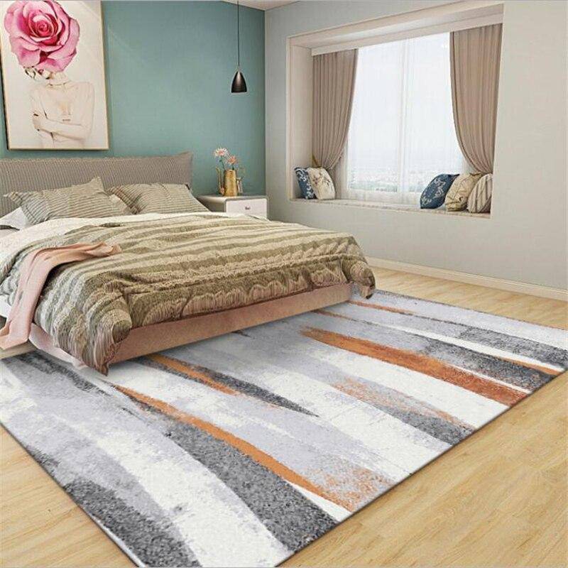 Tapis rectangle dessins gris Fashion - vue 3 sur 4