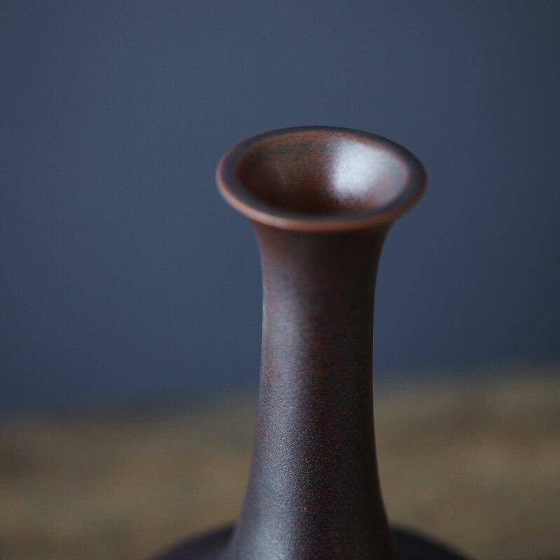 Vase design vintage en céramique - vue 5 sur 6