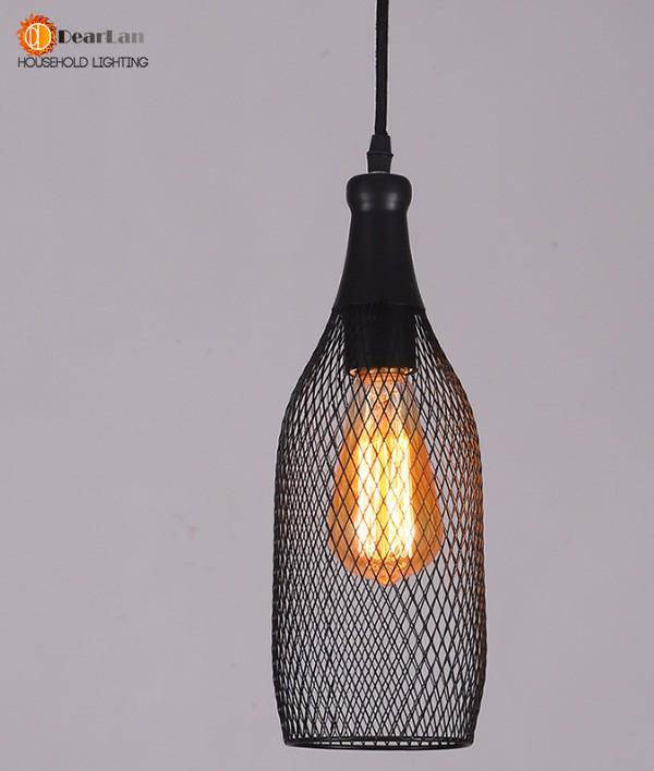 Suspension cage en forme de bouteille Hall - vue 6 sur 7