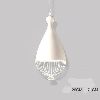 Suspension LED en métal design arrondi Lofty - vue 4 sur 10