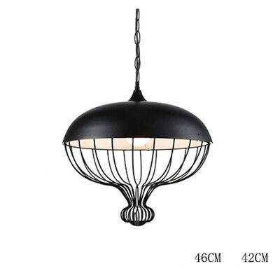 Suspension LED en métal design arrondi Lofty - vue 6 sur 10