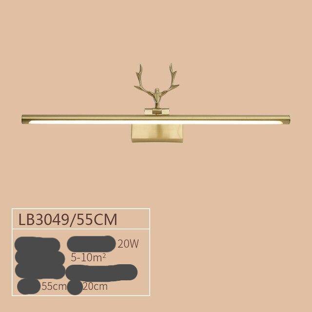 Applique murale moderne LED en métal doré style bois de cerf - vue 7 sur 7