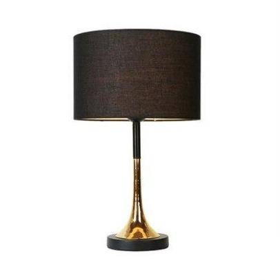 Lampe à poser design à LED avec abat-jour cylindrique - vue 5 sur 4