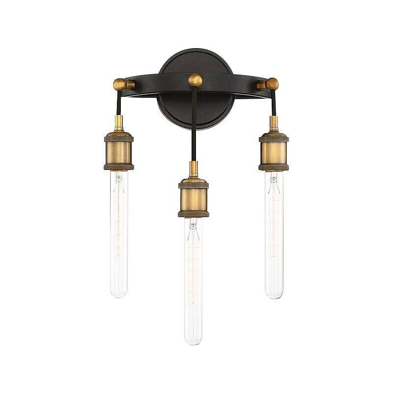 Applique murale retro LED en métal style Japon - vue 8 sur 7