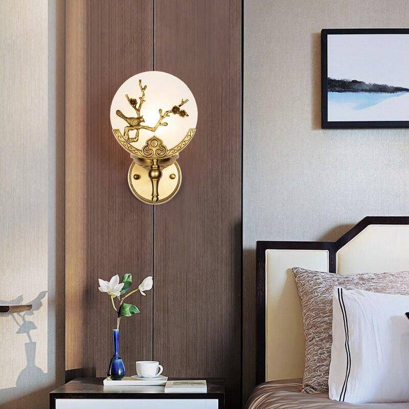 Applique murale LED en marbre avec plusieurs motifs dorées - vue 5 sur 7
