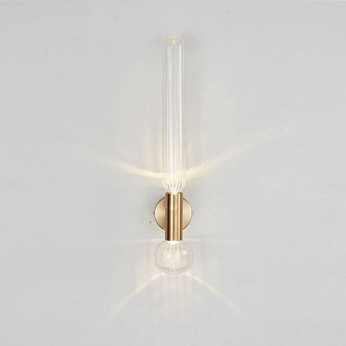 Applique murale design LED en verre allongé Luxury