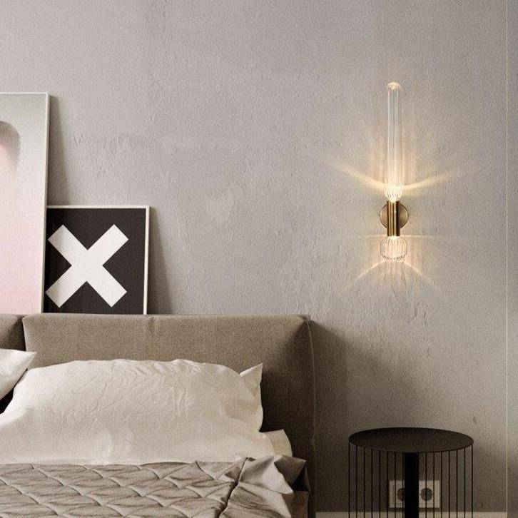 Applique murale design LED en verre allongé Luxury - vue 4 sur 5