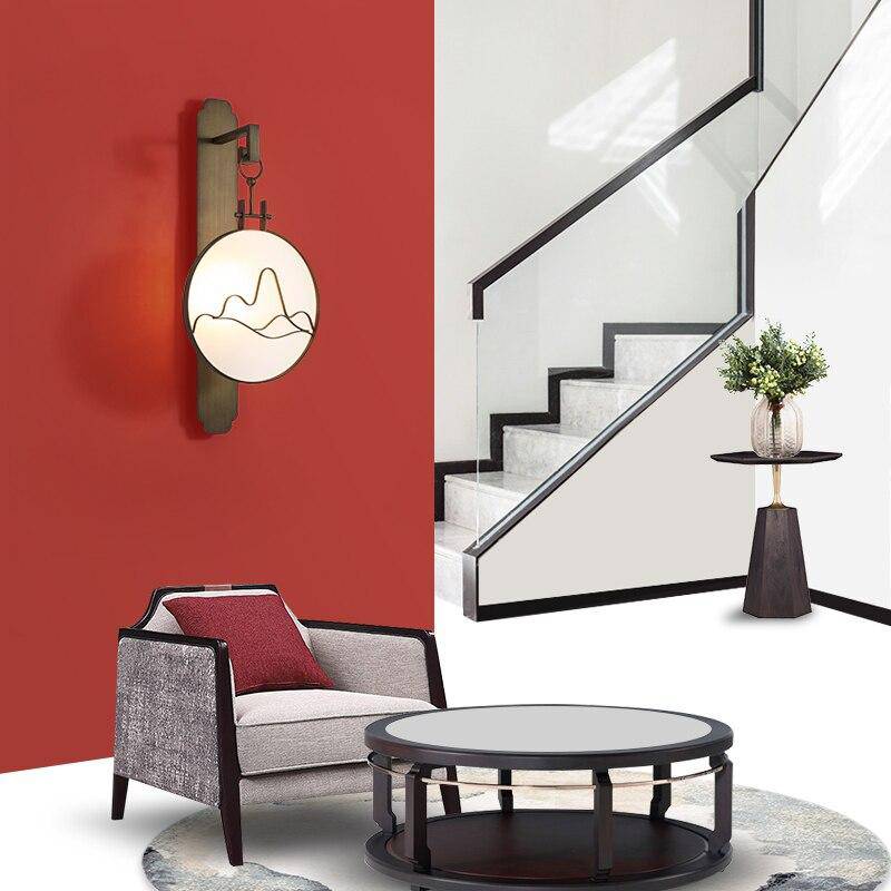 Applique murale design LED en métal style japonais - vue 3 sur 5