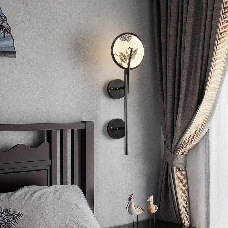 Applique murale design LED en forme de clé noir style japonais - vue 5 sur 5