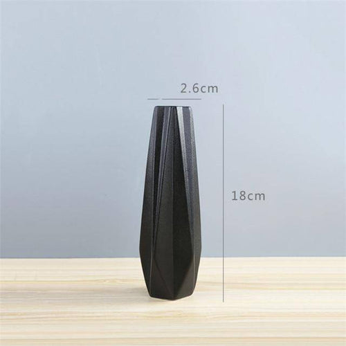 Vase géométrique en céramique style Wedding