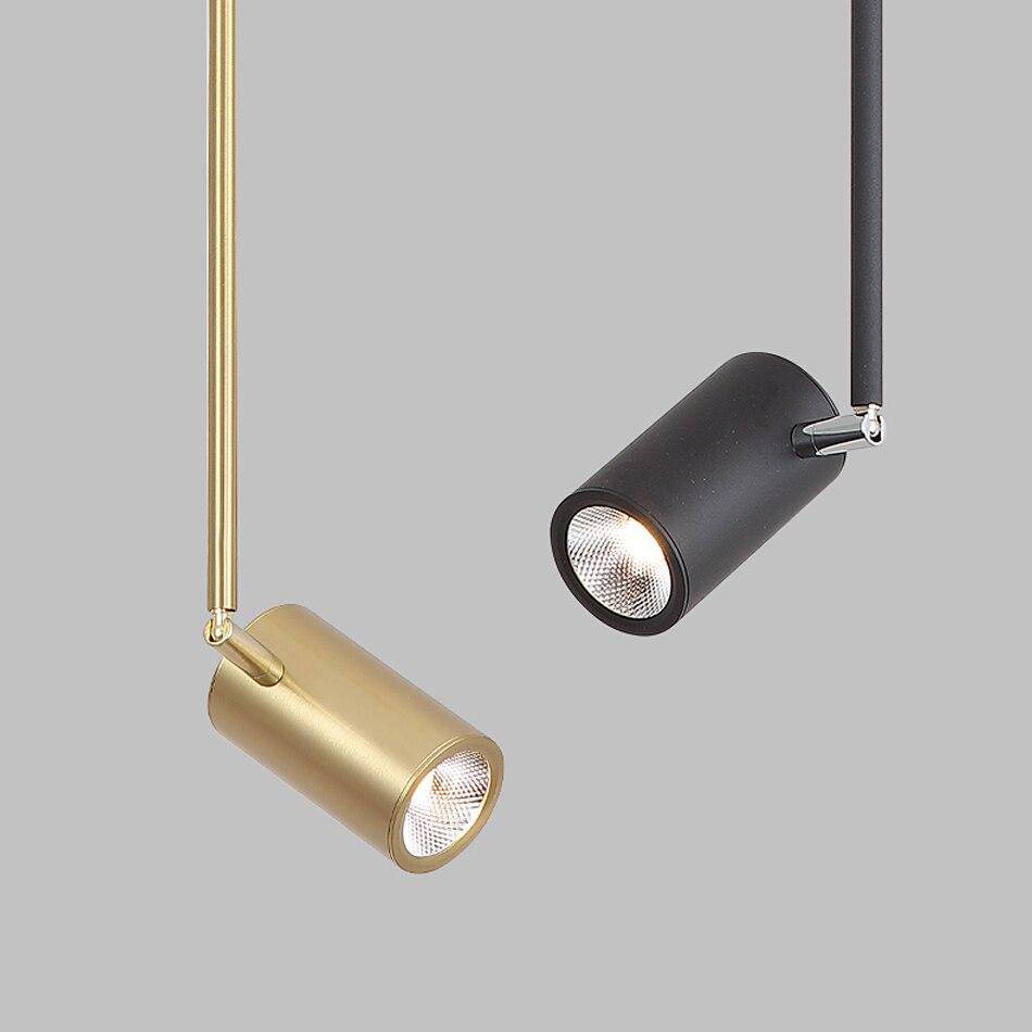 Spot moderne LED cylindre en aluminium Diano - vue 20 sur 21