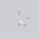 Spot moderne LED cylindre en aluminium Diano