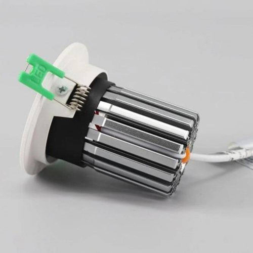 Spot encastré moderne LED rond blanc