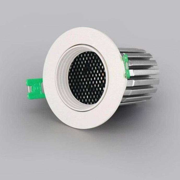 Spot encastré moderne LED rond blanc - vue 10 sur 10