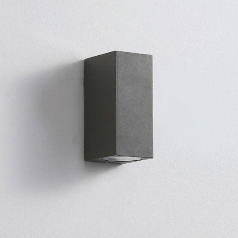Applique murale moderne LED en cube noir Deco - vue 5 sur 8
