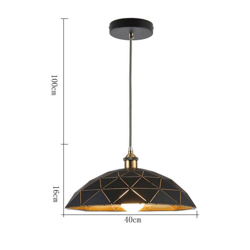 Suspension design LED avec plusieurs plaques métal Hang - vue 6 sur 7