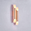 Suspension design LED avec abat-jour métal allongé Creative