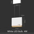 Suspension design LED avec abat-jour plat en métal coloré Art