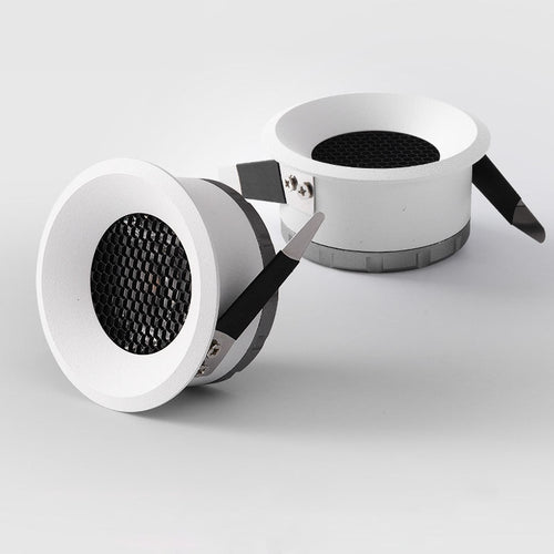 Spot moderne LED encastrable effet ruche anti-éblouissement Elvia