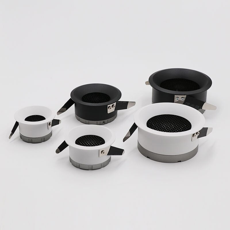Spot moderne LED encastrable effet ruche anti-éblouissement Elvia - vue 8 sur 9