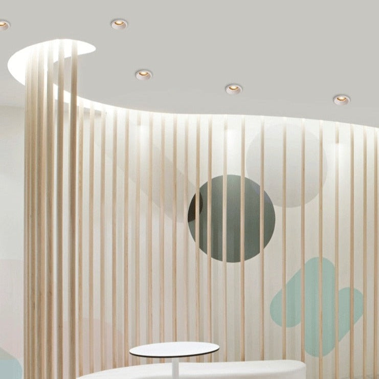 Spot moderne LED encastrable effet ruche anti-éblouissement Elvia - vue 5 sur 9