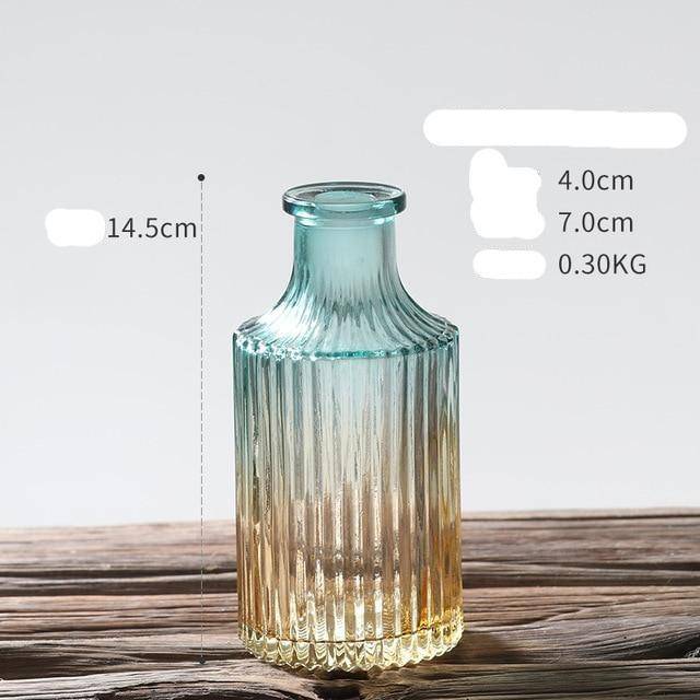 Vase en verre décoratif style scandinave - vue 9 sur 10
