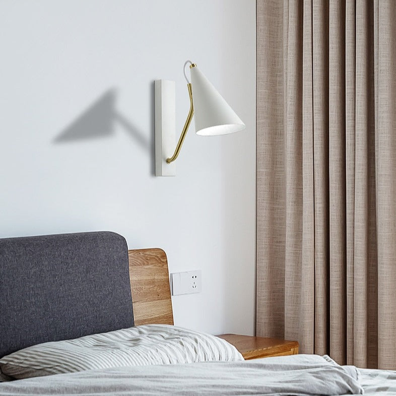 Applique murale moderne LED abat-jour conique Aina - vue 7 sur 8