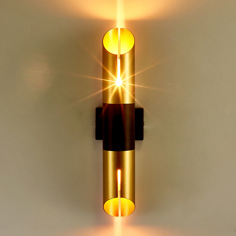 Applique murale à LED cylindrique doré Vera - vue 6 sur 8
