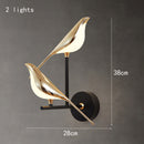 Applique murale moderne LED en forme de moineau Mirari
