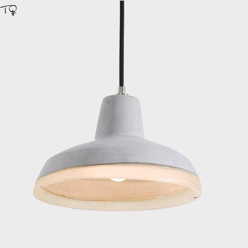 Suspension design à LED avec abat-jour en ciment Creative Loft - vue 6 sur 9