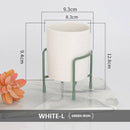 Piédestal pour plantes sur pied bas moderne Loft