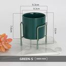 Piédestal pour plantes sur pied bas moderne Loft