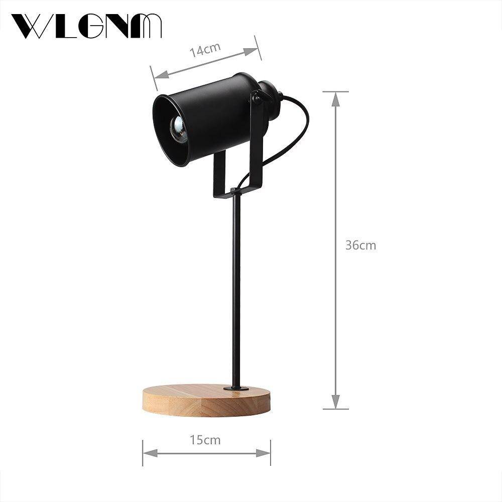 Lampe à poser design à LED avec abat-jour en métal rétro Study - vue 7 sur 6